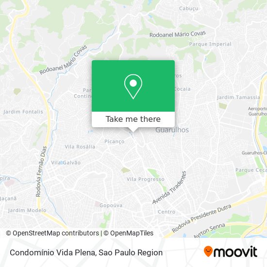 Condomínio Vida Plena map