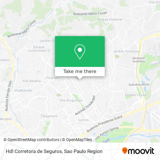 Hdl Corretora de Seguros map