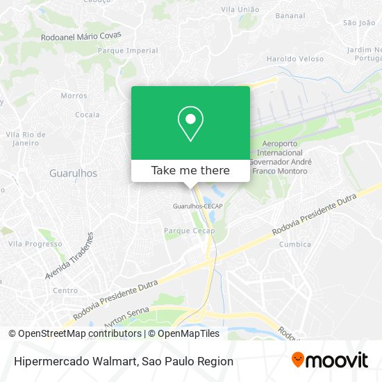 Hipermercado Walmart map