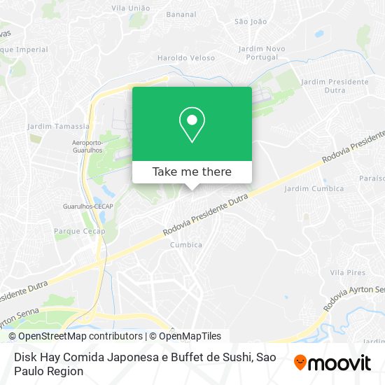 Disk Hay Comida Japonesa e Buffet de Sushi map