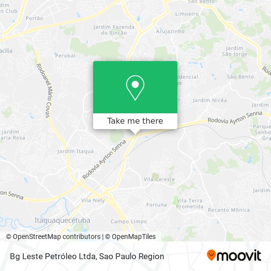 Bg Leste Petróleo Ltda map