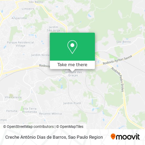 Creche Antônio Dias de Barros map