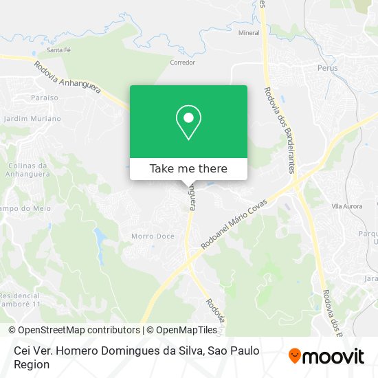 Cei Ver. Homero Domingues da Silva map