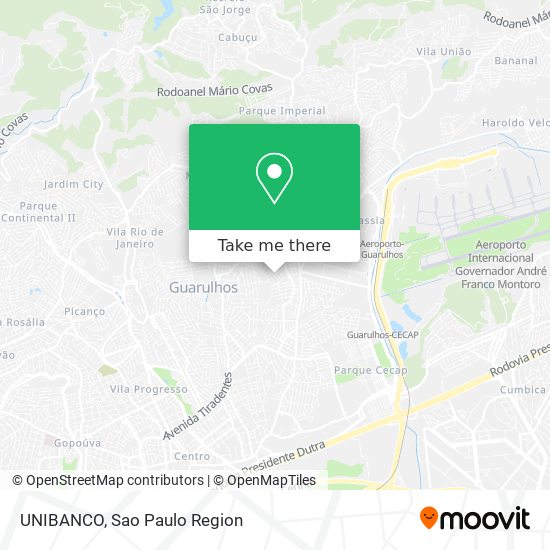 UNIBANCO map