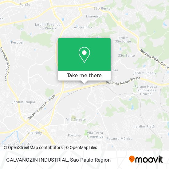 GALVANOZIN INDUSTRIAL map