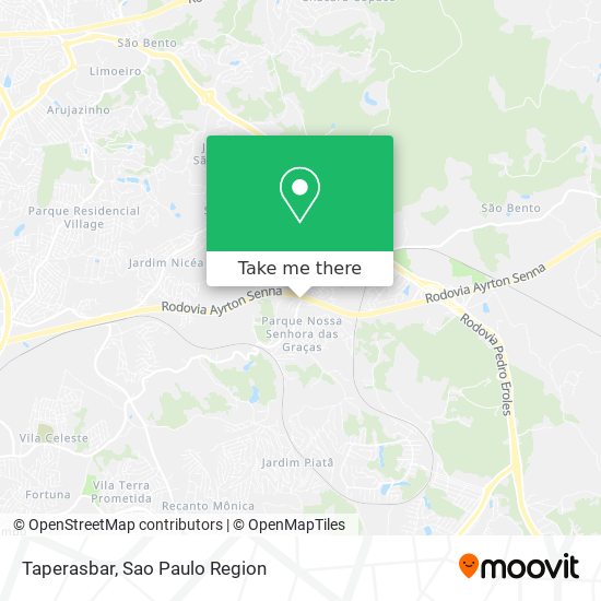 Taperasbar map