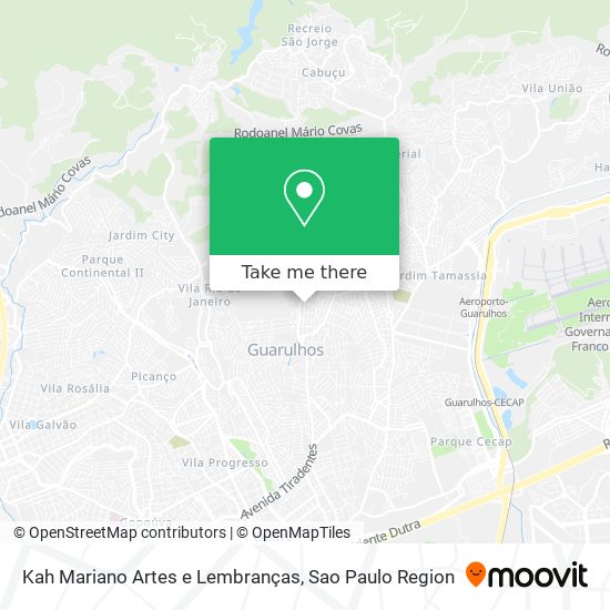 Kah Mariano Artes e Lembranças map