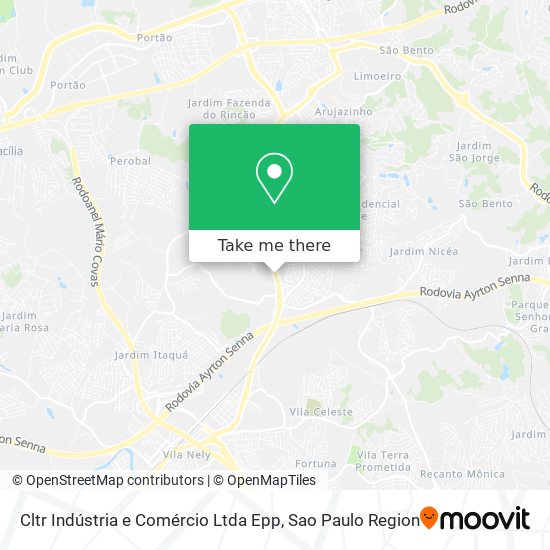 Cltr Indústria e Comércio Ltda Epp map