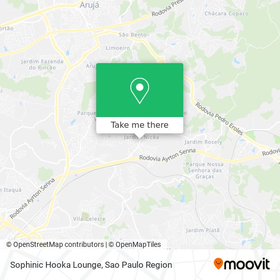 Sophinic Hooka Lounge map