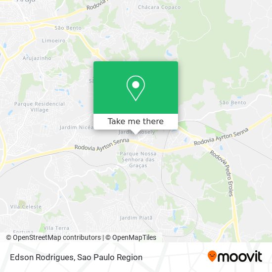 Mapa Edson Rodrigues