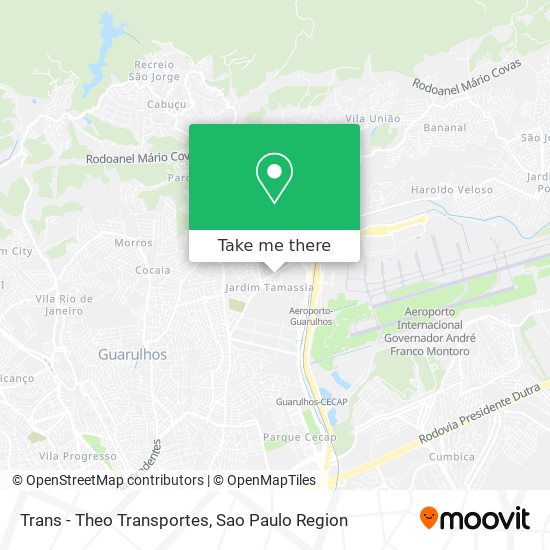Mapa Trans - Theo Transportes