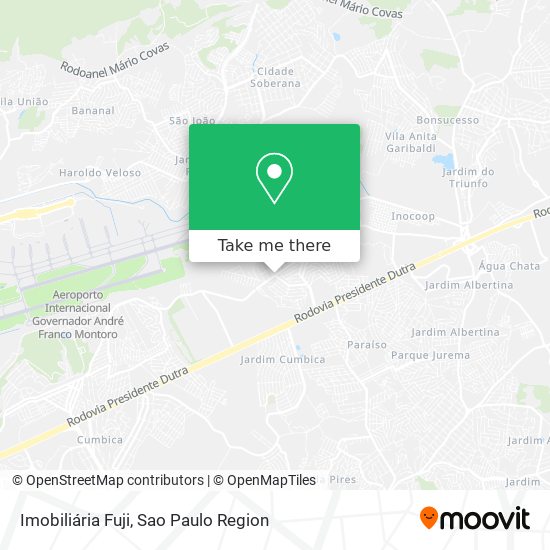 Imobiliária Fuji map