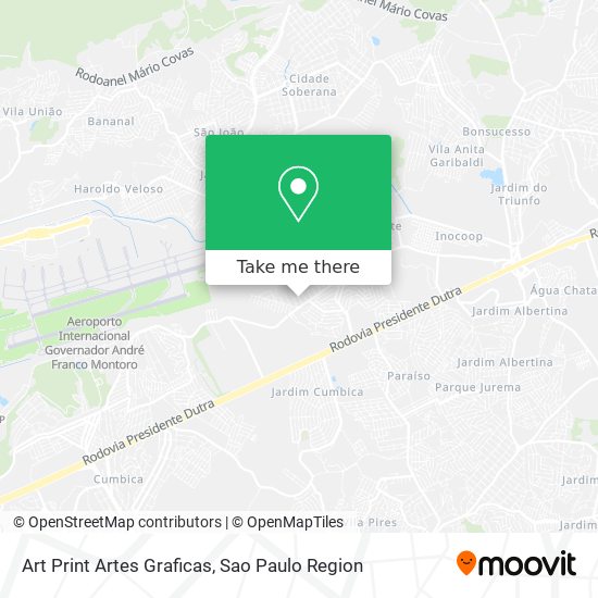 Art Print Artes Graficas map