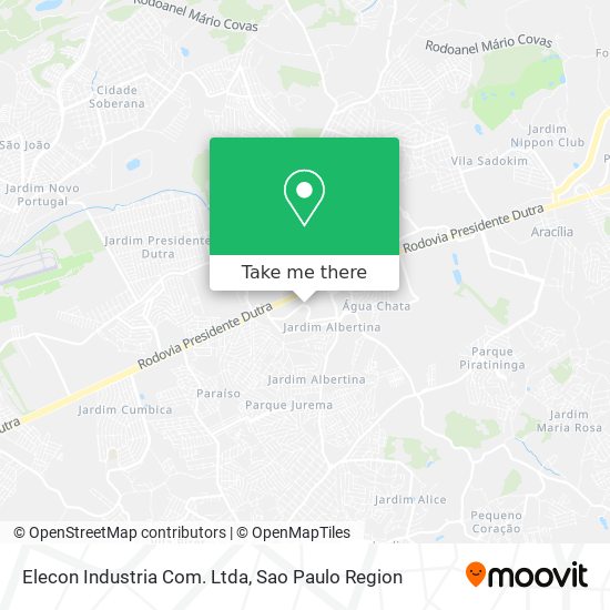 Elecon Industria Com. Ltda map