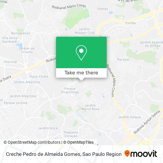 Creche Pedro de Almeida Gomes map