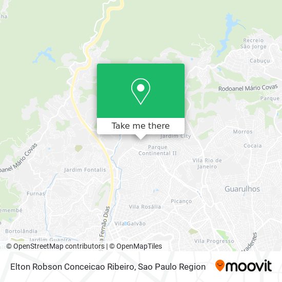 Mapa Elton Robson Conceicao Ribeiro