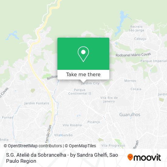 S.G. Ateliê da Sobrancelha - by Sandra Ghelfi map