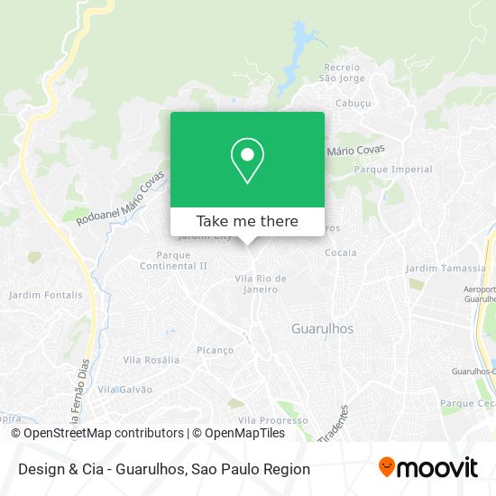 Design & Cia - Guarulhos map