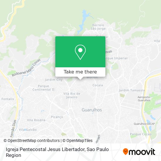Igreja Pentecostal Jesus Libertador map