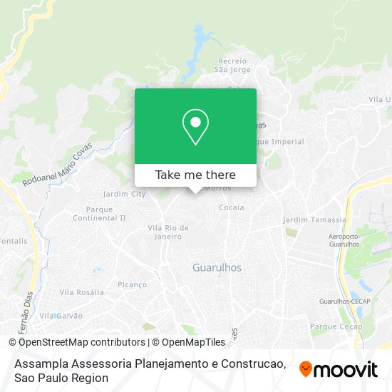 Assampla Assessoria Planejamento e Construcao map