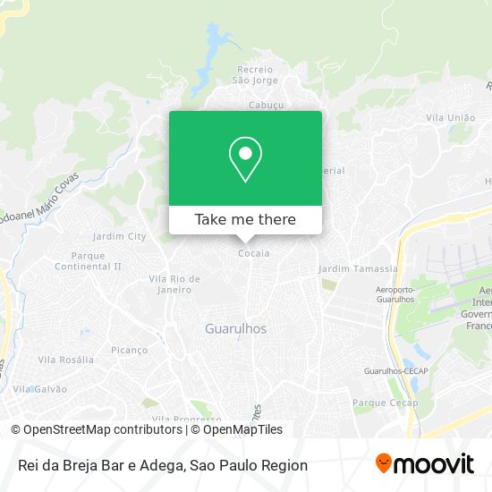 Rei da Breja Bar e Adega map