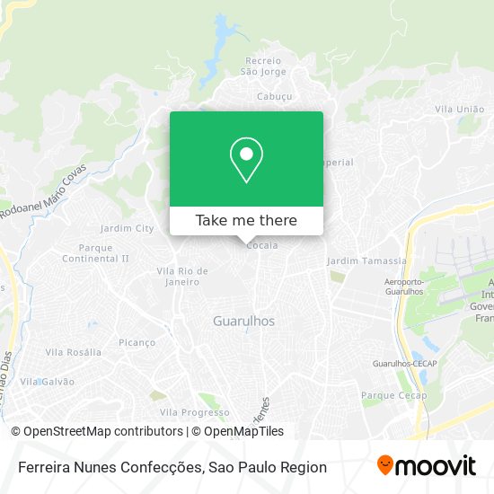 Ferreira Nunes Confecções map