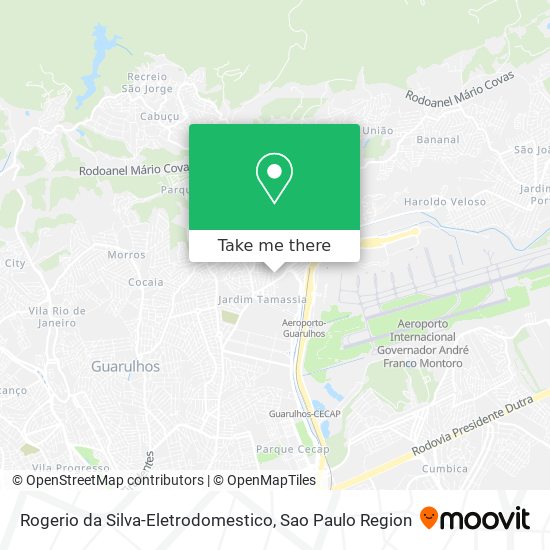 Rogerio da Silva-Eletrodomestico map