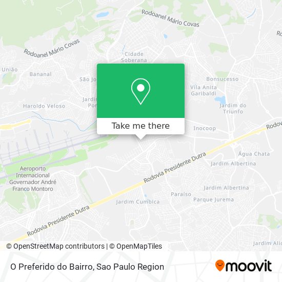 O Preferido do Bairro map