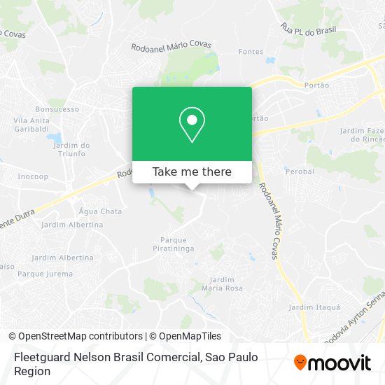 Fleetguard Nelson Brasil Comercial map