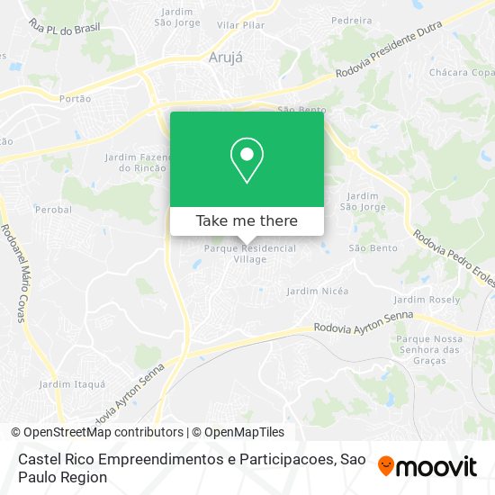 Castel Rico Empreendimentos e Participacoes map