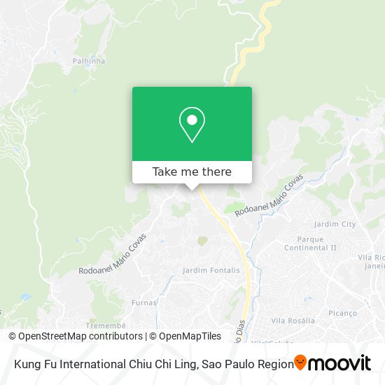 Kung Fu International Chiu Chi Ling map