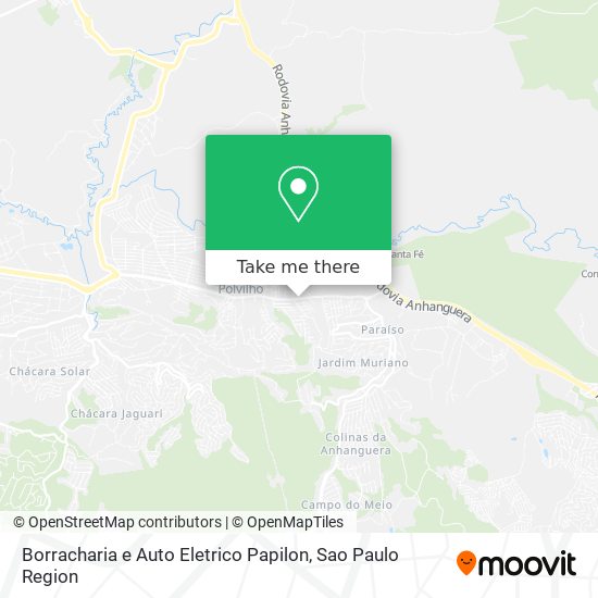 Borracharia e Auto Eletrico Papilon map