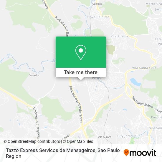 Tazzo Express Servicos de Mensageiros map