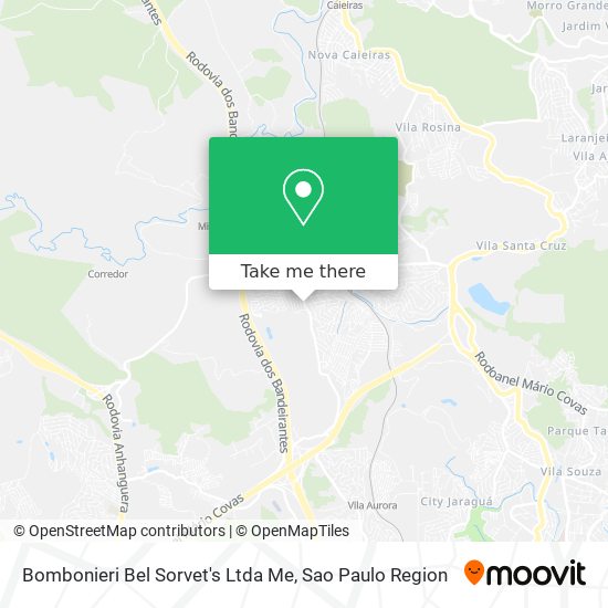 Bombonieri Bel Sorvet's Ltda Me map