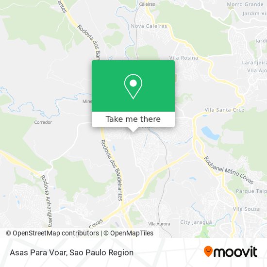 Asas Para Voar map