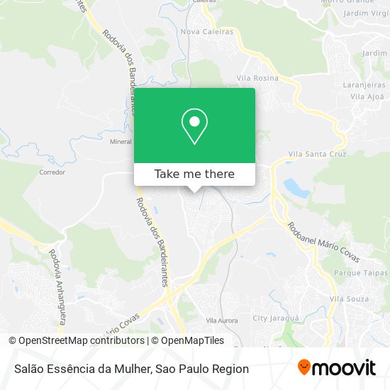 Salão Essência da Mulher map