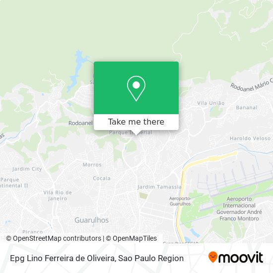 Epg Lino Ferreira de Oliveira map