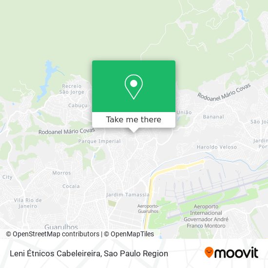 Leni Étnicos Cabeleireira map