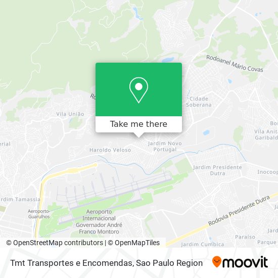 Tmt Transportes e Encomendas map