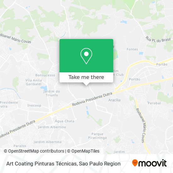 Art Coating Pinturas Técnicas map