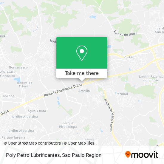 Poly Petro Lubrificantes map