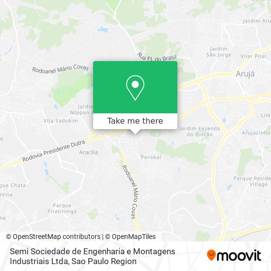 Semi Sociedade de Engenharia e Montagens Industriais Ltda map