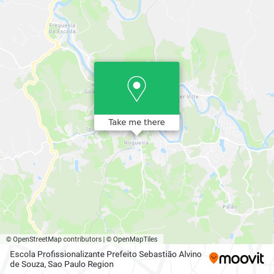 Escola Profissionalizante Prefeito Sebastião Alvino de Souza map
