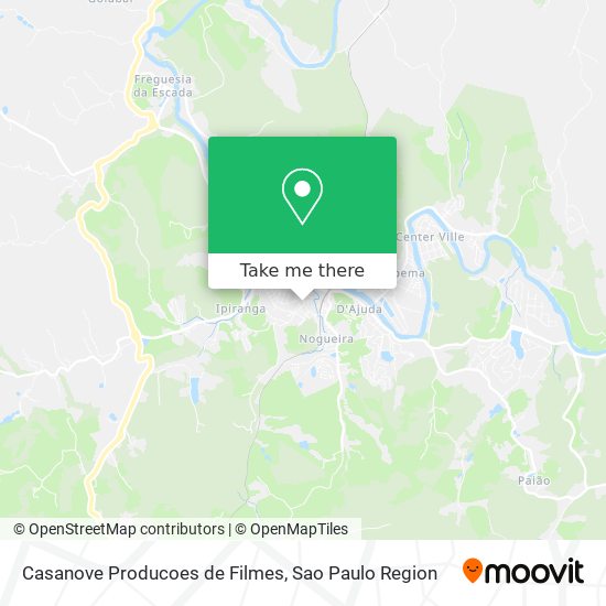 Casanove Producoes de Filmes map