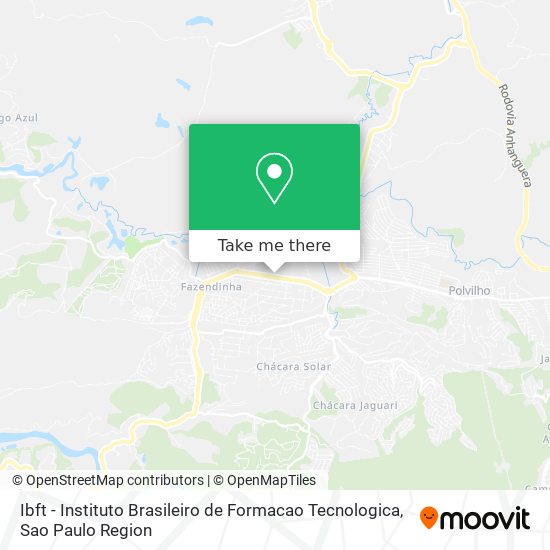 Ibft - Instituto Brasileiro de Formacao Tecnologica map