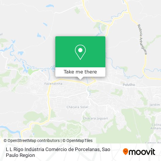 L L Rigo Indústria Comércio de Porcelanas map