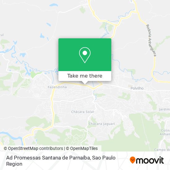 Ad Promessas Santana de Parnaíba map