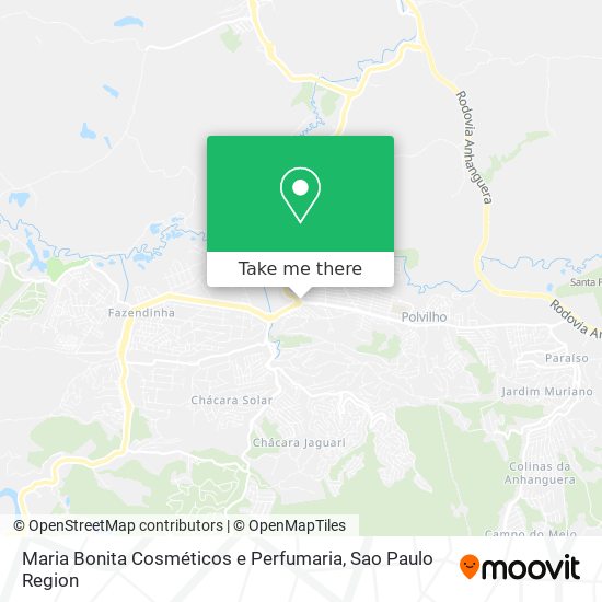 Maria Bonita Cosméticos e Perfumaria map