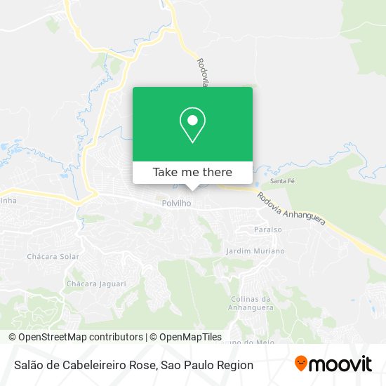 Salão de Cabeleireiro Rose map