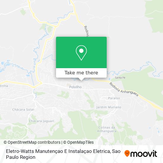 Eletro-Watts Manutençao E Instalaçao Eletrica map